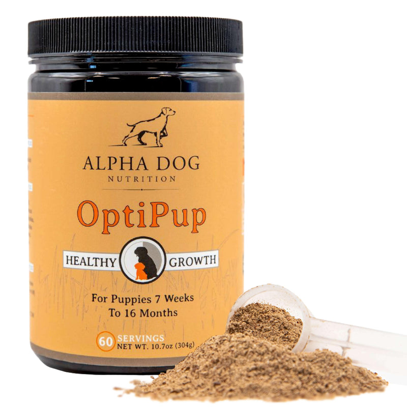 OptiPup All-in-1 Puppy Multivitamin Contains 31 Superfoods Including Probiotics and Prebiotics for Digestive Support, Skin & Immune Health, and Optimum Growth (60 Servings) 10.72 Ounce (Pack of 1) - PawsPlanet Australia