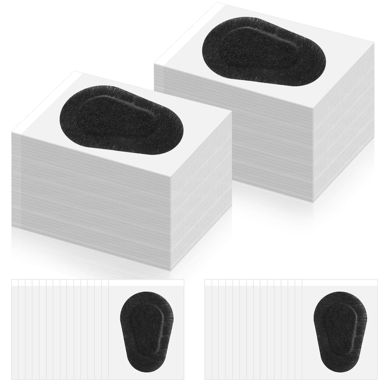[Australia] - 120 Pcs Adhesive Eye Patches, Eye Patches for Adults Pad Disposable Eyepatch Latex Free Adhesive Bandages for Adult(3 x 2 Inch,Black) Black 3 x 2 Inch 