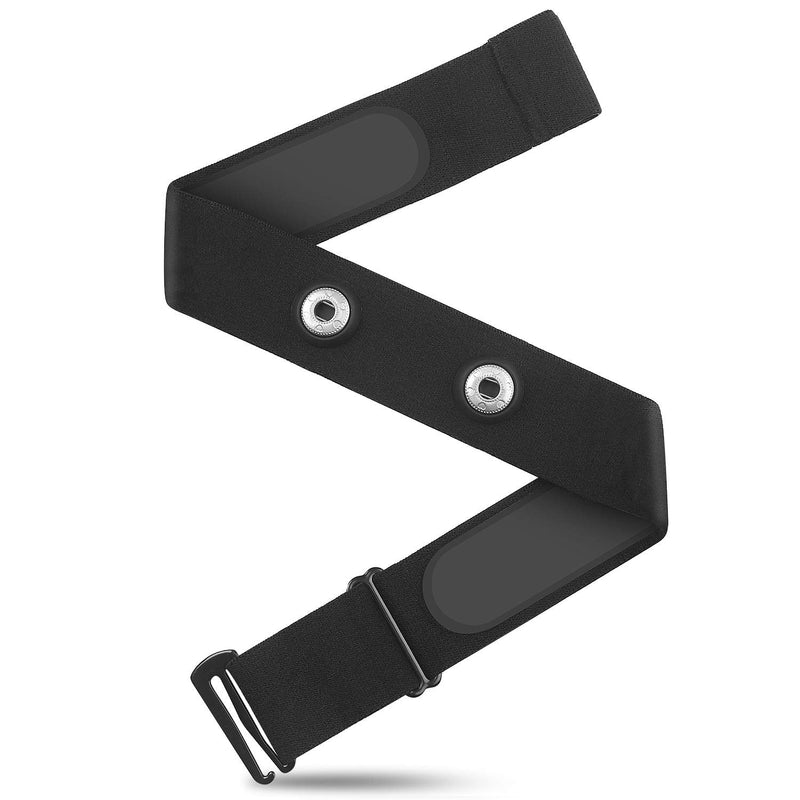 [Australia] - COOSPO Heart Rate Monitor Replacement Chest Strap,Replacement Heart Rate Monitor Soft Strap Compatible with Wahoo Tickr/Polar H7/Garmin HRM-Dual/moofit/XOSS/Power Labs/COOSPO Black 36 Inch 