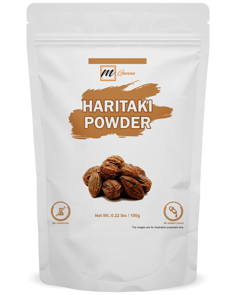 [Australia] - 100% Natural Haritaki/Terminalia Chebula Powder for Health and Skin Care 0.22 LBS / 100 GMS 