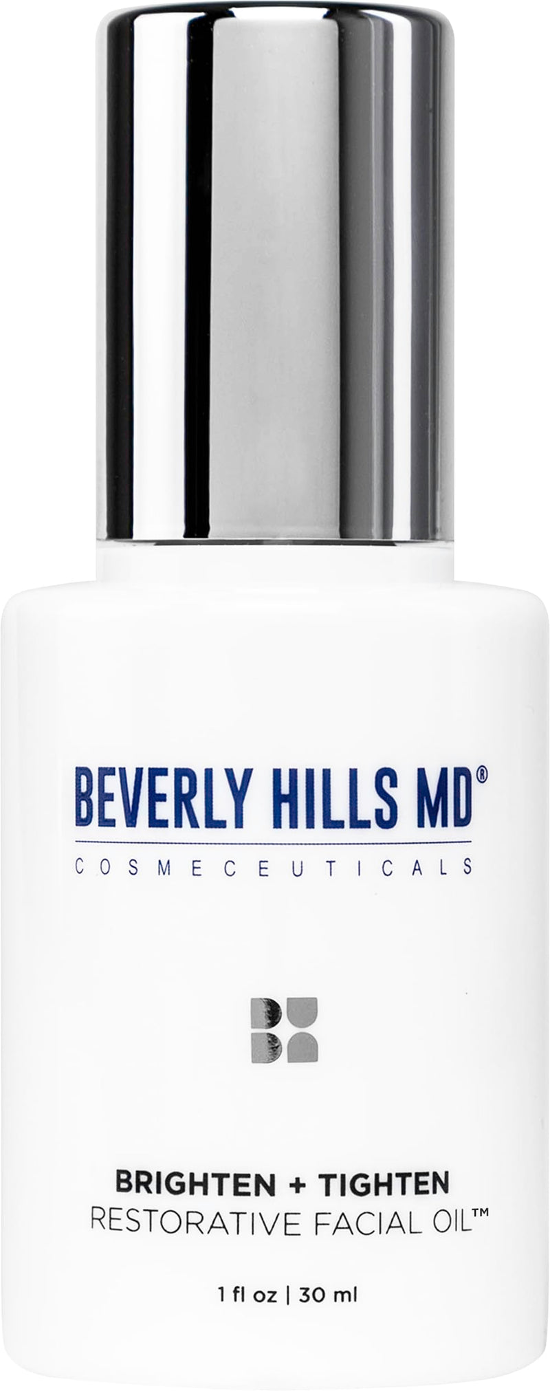 Beverly Hills MD Brighten + Tighten Restorative Facial Oil | Vitamin C facial oil helps moisturize and even the look of skin on the face, neck and decollete