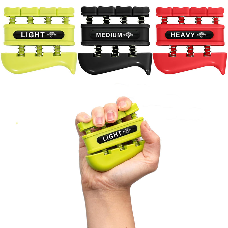 [Australia] - Grip Strength Trainer, Finger Strength Trainer for Grip Strength Training for Fingers, Wrists, and Hands for Home, Office, Gym, Climbing, Athletes, Musicians, and Therapy 