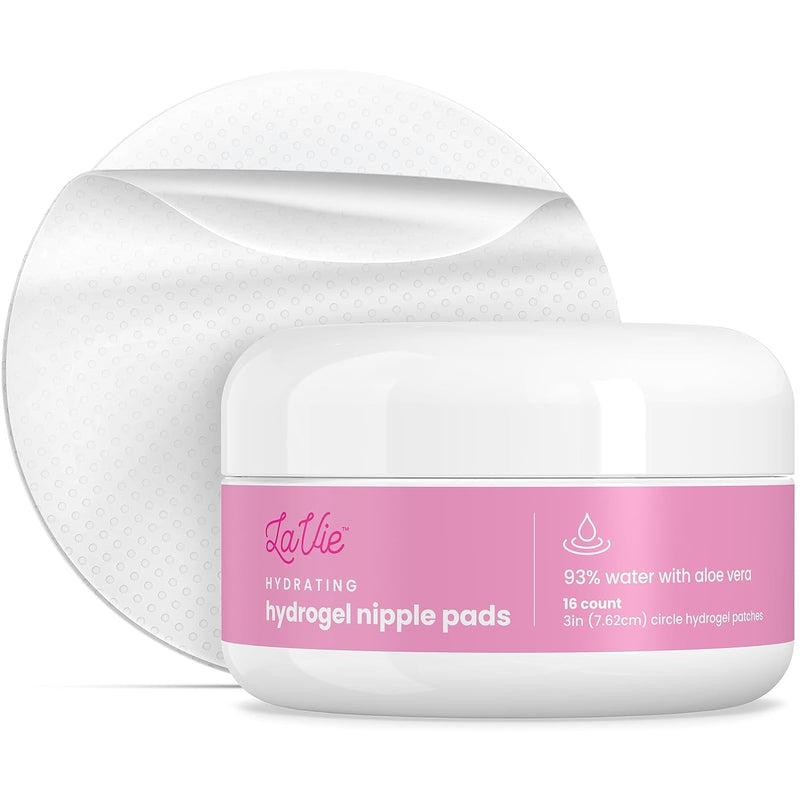 [Australia] - Soothing Gel Pads, Instant Cooling Relief for Sore Nipples, Made Without BPA, Hydrogel Pads for Breastfeeding, Aloe Vera Infused 16 Count 