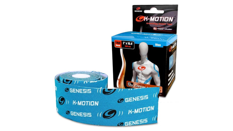 Genesis K-Motion Tape - Blue Uncut Roll