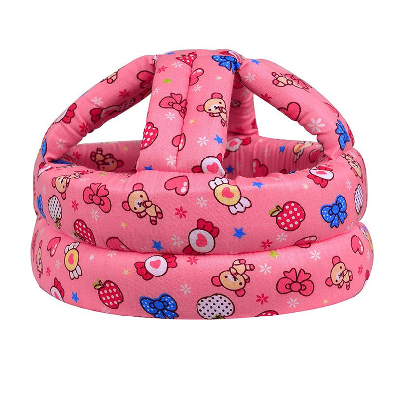 [Australia] - Baby Helmet for Crawling Walking Soft Cushion No Bumps Pink Candy 1PACK 