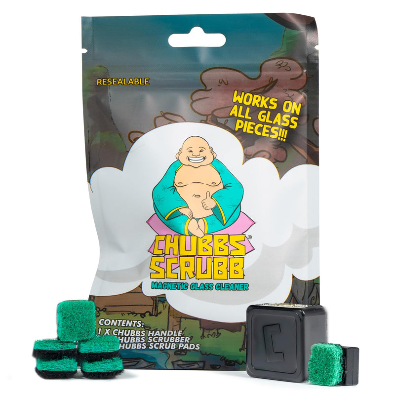 [Australia] - Chubbs Scrubb Magnetic Glass Cleaner Kit - Cleans and Restores Within Minutes | Cleans Hard-To-Reach Stains | Works on Glass, Ceramic, Metal Pieces of All Shapes and Sizes | Magnet Glass Cleaner 