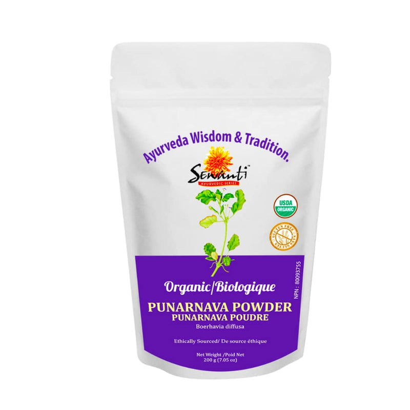 [Australia] - Sewanti Organic Punarnava Powder - Ayurvedic Wellness Supplement - Supports Liver Health & Immune System - 200g 