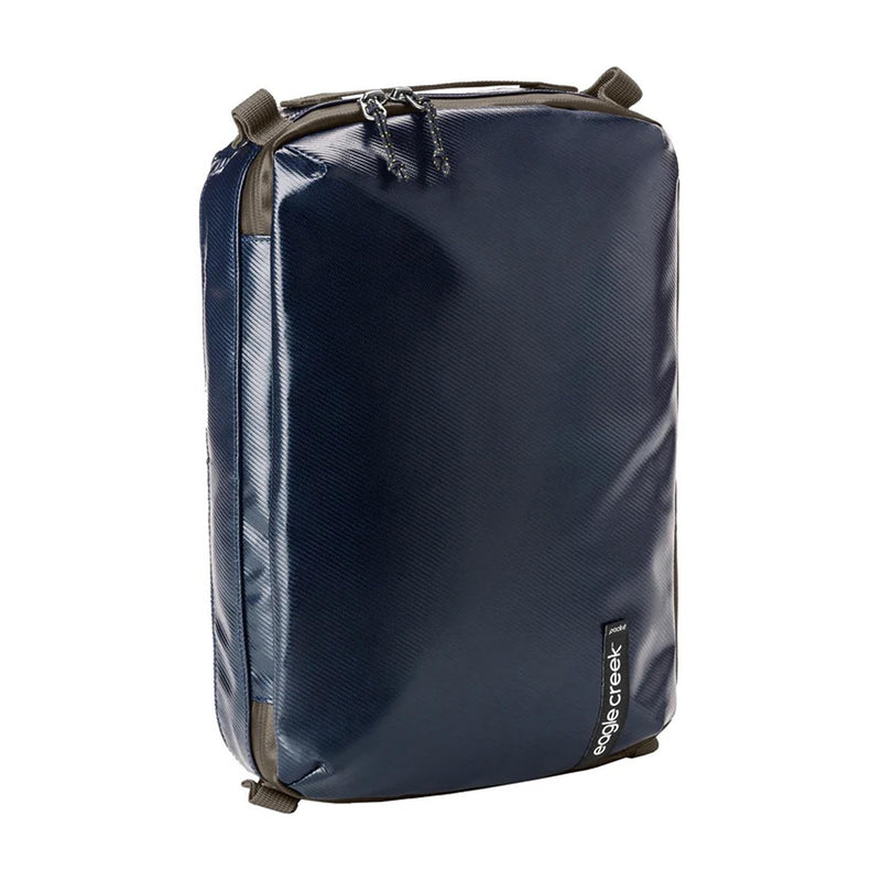 Eagle Creek Pack-It Gear Cube, Large, Atlantic Blue | Durable Packing Cube and Outdoor Travel Organizer to Keep Items Secure, Water-Resistant, Easily Attachable, Easy Gripping