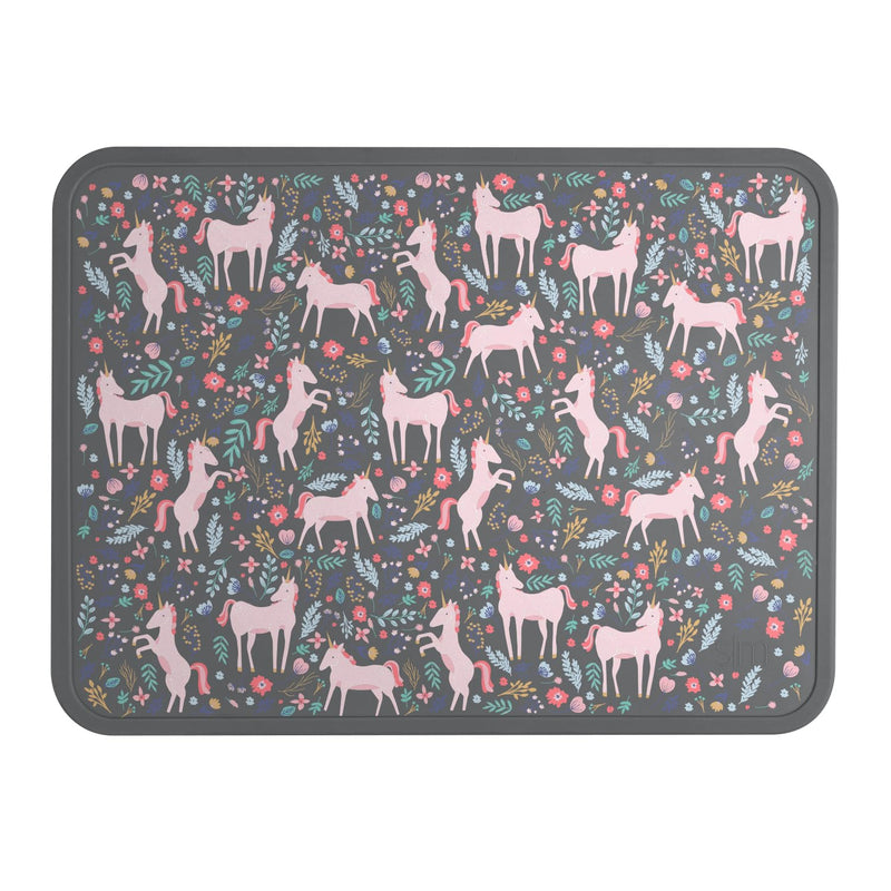 [Australia] - Simple Modern Silicone Placemat for Baby, Toddlers, Kids | Non-Slip Baby Eating Table Food Mat for Restaurants and Dining Table | Piper Collection | Unicorn Fields Silicone Baby Placemat -Unicorn Fields 