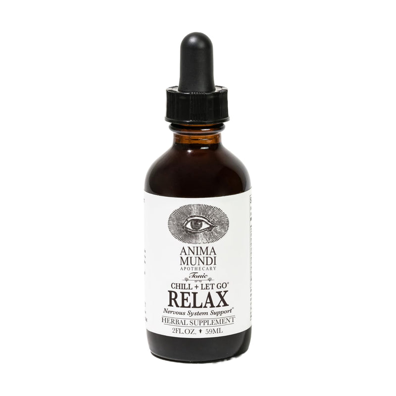 [Australia] - Anima Mundi Relax Tonic Nervous System Support - Natural Calm Aid & Mood Enhancer - Achieve Stress Relief with Lemon Balm, Passionflower, Chamomile, Ashwagandha Root & Lavender (2 fl oz) 