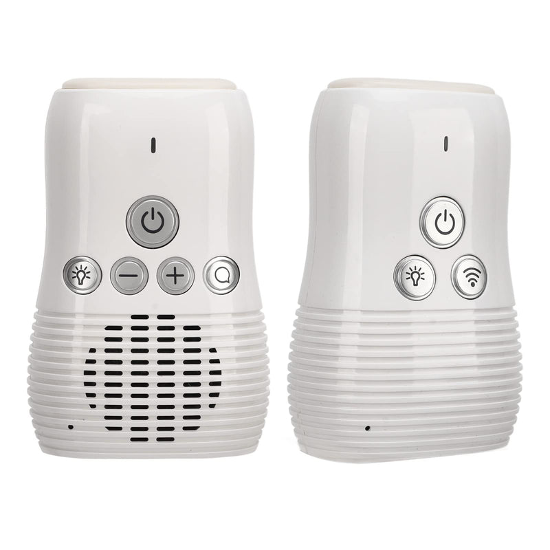 [Australia] - Baby Monitor, Audio Baby Monitor ABS White Two Way Intercom for Baby Room (US Plug) 