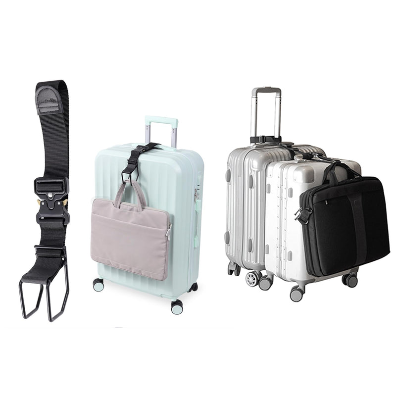 J Hook Luggage Strap Two Add a Bag Suitcase Strap Belt