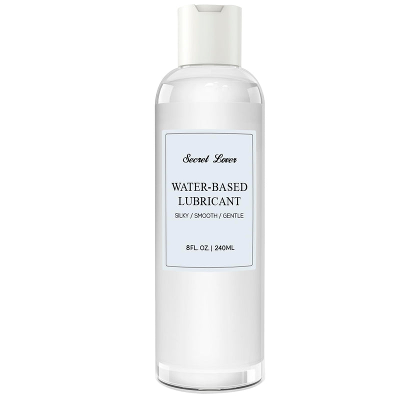 [Australia] - Secret Lover Water-Based Personal Lubricant, Silky Smooth Long-Lasting Lube for Women, Men, and Couples, Natural Ingredients Non-Staining, 8 Fl Oz 8 Fl Oz (Pack of 1) 