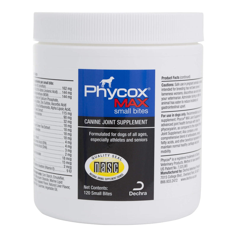 MAX Joint Supplement Small Bites for Dogs, 120 ct - PawsPlanet Australia
