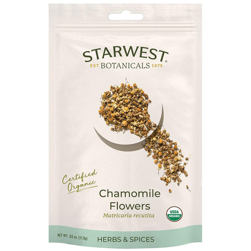 [Australia] - Starwest Botanicals Chamomile Flowers Organic Eco-Friendly (.63 oz) 