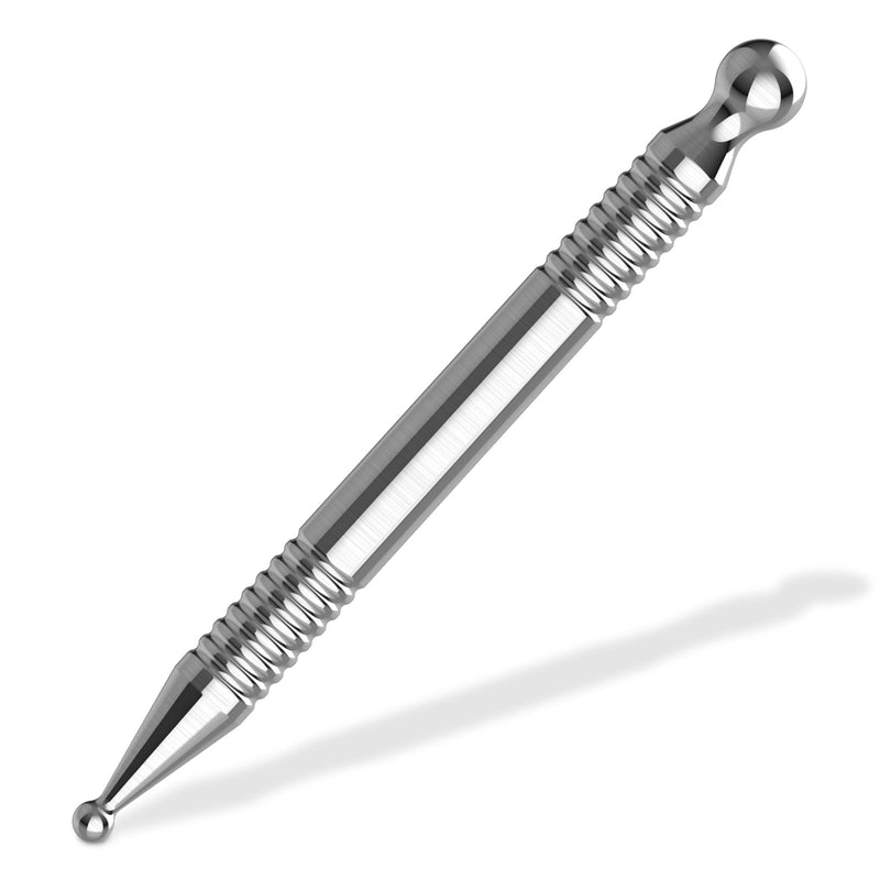 [Australia] - Acupuncture Pen, Facial Reflexology Tools Stainless Steel, Trigger Point Massager Tool, Deep Tissue Massage Tool- Manual Acupuncture Massage Pen for Full Body Meridian Pain Relief 