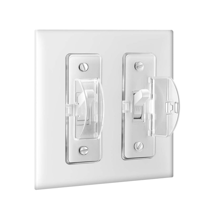 [Australia] - Switch Cover-Light Switch Cover-Light Switch Cover Guard-Light Switch Guard-Light Switch Cover Child Proof-Child Proof Light Switch Cover(Clear,1pc) 1 Pack 
