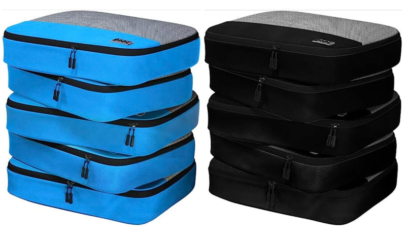 Blue and Black Large Packing Cubes