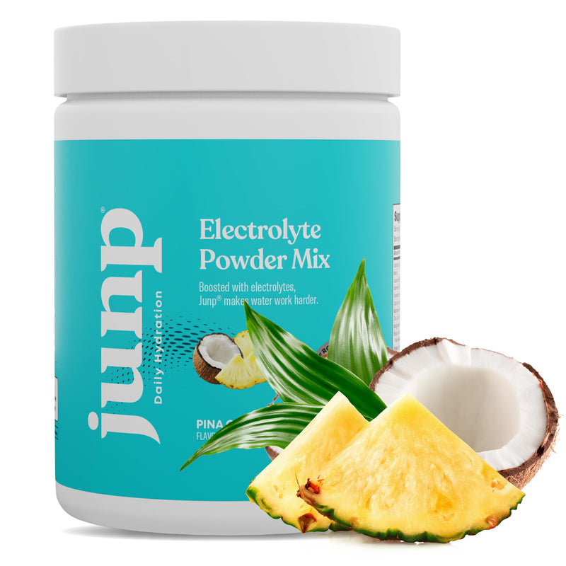 [Australia] - JUNP Electrolytes Powder No Sugar No Carbs – Pina Colada Coconut Pineapple Drink Mix - Potassium & Salt Electrolyte Hydration Powder - Zero Calorie Sugar Free Electrolyte Powder, Keto, 90 Servings 