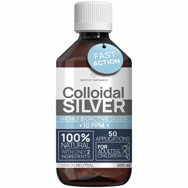 [Australia] - Colloidal Silver Liquid 8 fl oz 10 PPM - Bioactive Hydrosol Silver Water - Natural Immune Support Nano Sol Supplement Solution - Quality Ionic Minerals - Organic Structured Silver 8 Fl Oz (Pack of 1) 