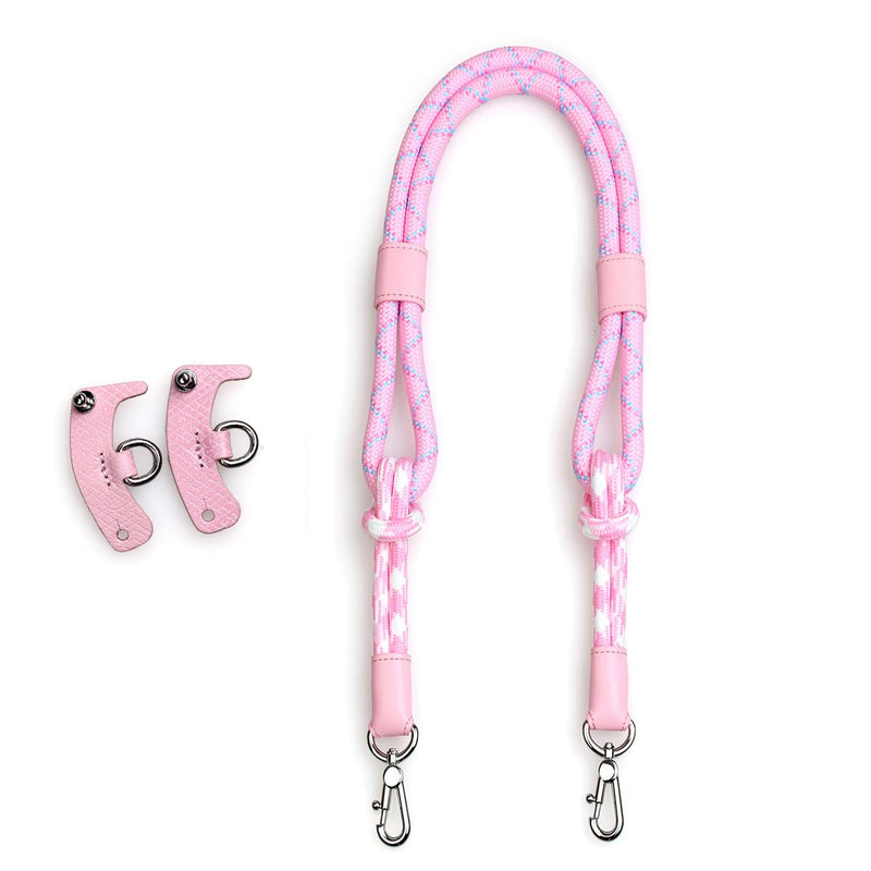 Jiesinlov Rope Purse Straps Replacement Crossbody Shoulder Strap for Mini Le PLIAGE Pink-l