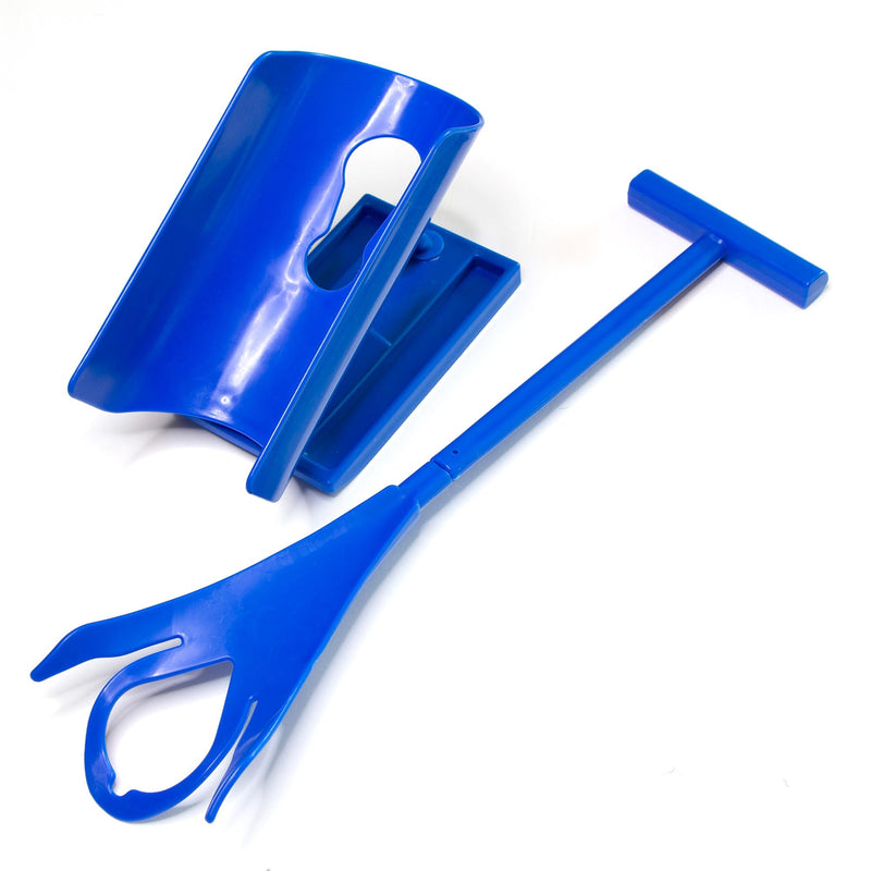 [Australia] - DMI Sock Aid & Shoe Horn, Mobility Aid for Seniors and Those with Limited Movement, FSA & HSA Eligible, 3 Easy Steps, Easy Storage 