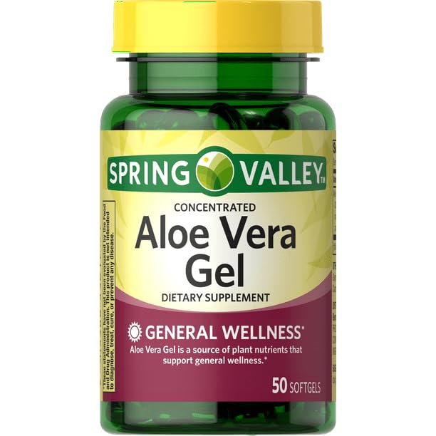 [Australia] - IKJ Concentrated Aloe Vera Gel Dietary Supplement, 50 Count 