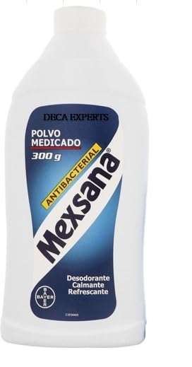 [Australia] - Polvo Mexsana para pies por 300g, Ayuda a Refrescar y Absorber Sudor -Mexsana Foot Powder - Traditional Relief for Feet, 10.58 oz, Sweat Absorption - Despensa Colombiana 