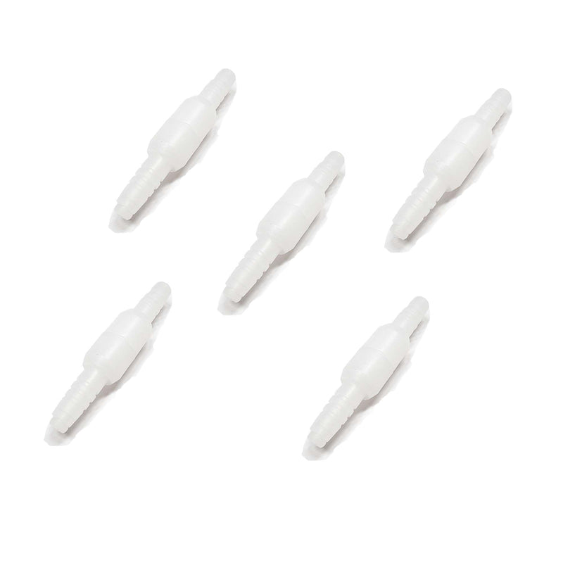 [Australia] - 5PCS Oxygen Tubing Swivel Connector Supply for Home Oxygen, 360 Degree Swivel, Avoid Tube Tangles, Oxygen Concentrator Accessories 