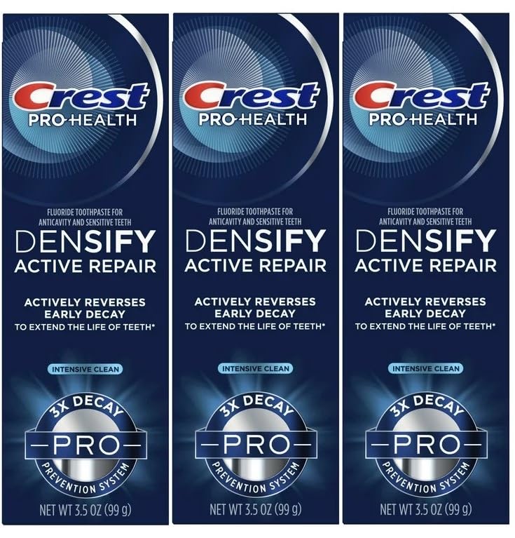 [Australia] - Crest Pro-Health Densify Toothpaste, Intensive Clean, 3.5 oz (Pack of 3) 