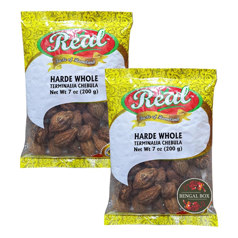 [Australia] - BENGAL BOX Real Harde Whole (Terminalia Chebula) 7 Ounce (Pack of 2) / Total 14 Ounce 