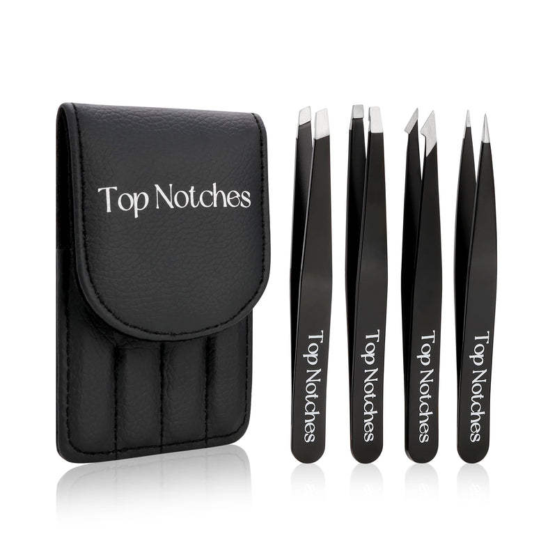 Tweezer Set - High Grade Tweezers For Women And Men, Perfect For Eyebrows Facial Hair Ingrown Hair And Splinter Removal