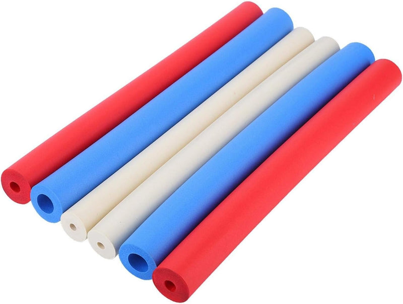 [Australia] - 9 Pack Foam Grip Tubing Aid for Utensils and Tools, 12” Length 3 Sizes of Diameter, Increase Hand Grip for Elderly or Arthritis. Includes Finger Exerciser to Build Hand Dexterity and Strength 