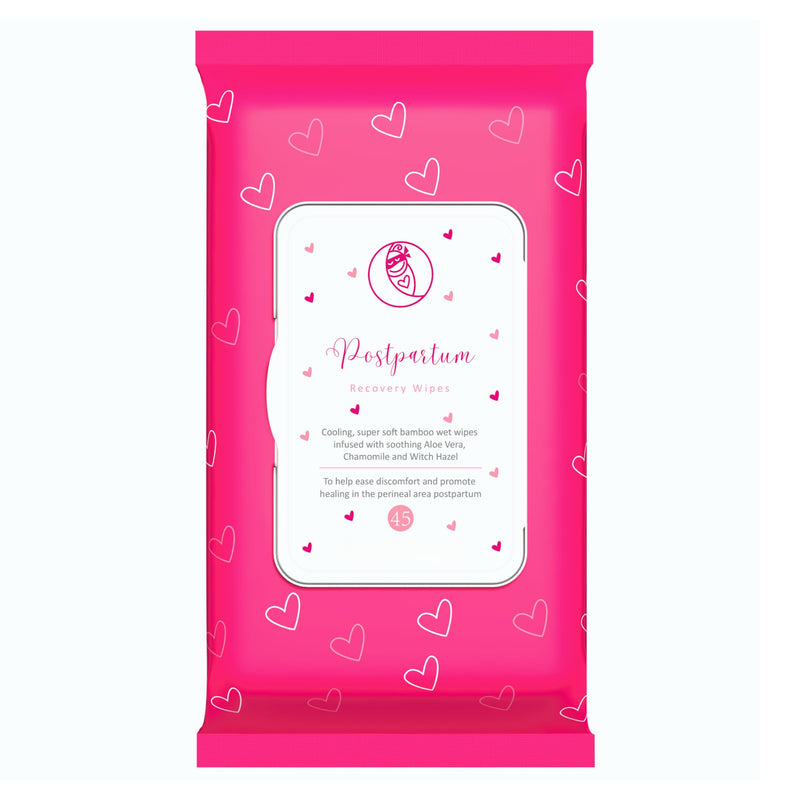 [Australia] - Ninja Mama Postpartum Perineal Care Cooling Pad Liners. Soothing Witch Hazel with Aloe and Chamomile for Post Partum Relief After Birth Tears and Haemorrhoids. Postpartum Essentials Pack of 45 