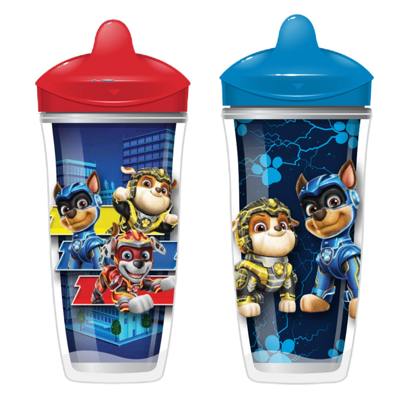 [Australia] - Playtex Baby Sipsters Stage 3 PAW Patrol Spout Cups, Spill-Proof, Leak-Proof, Break-Proof - Red & Blue, 9 Oz, 2 Count Stage 3 - Red & Blue 