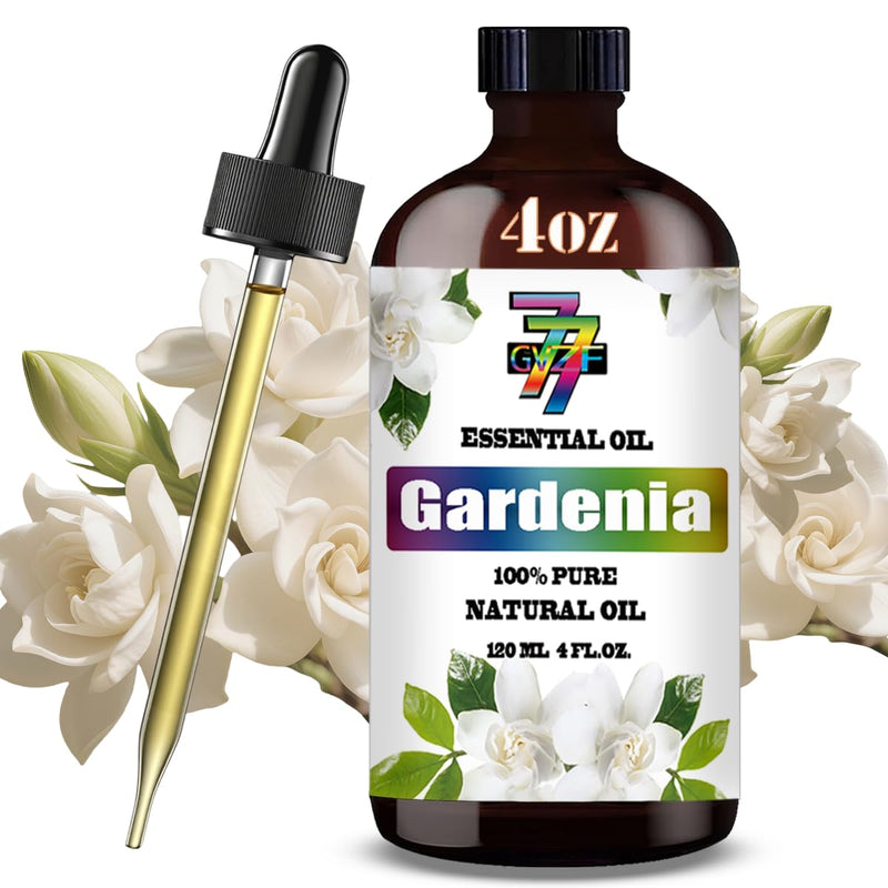 [Australia] - Gardenia Essential Oil (4 oz/120 ml) ‚Äî Gardenia Oils for Aromatherapy, diffusers, humidifiers, Home fragrances, DIY Skincare, soap Making, DIY Candle, Relaxation, Yoga, and Meditation 4 Fl Oz (Pack of 1) 