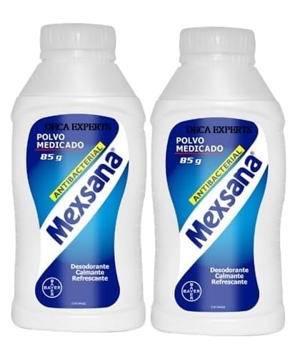 [Australia] - Mexsana Powder Pack of 2 (85g - 2.9 oz) / Polvo Mexsana (85 g - 2.9 oz) Fresh 1.5 Ounce (Pack of 2) 