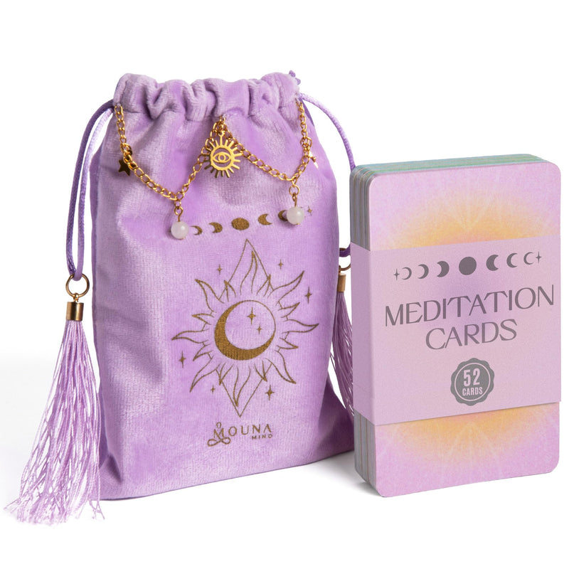 [Australia] - Mindfulness Cards for Stress Relief - 52 Daily Meditation Cards for Mindful Affirmations- Positive Affirmations Cards - Perfect Mindfulness and Self Care Gifts 