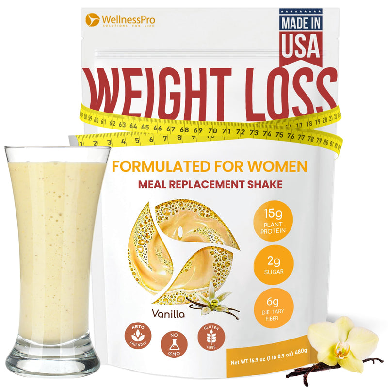 [Australia] - HARMONIFY Meal Replacement Shake for Women with Vanilla Flavor, 15g Plant Based High Protein Powder, Kosher, Keto Friendly, Non-GMO, 16,9 Oz 1.06 Pound (Pack of 1) 