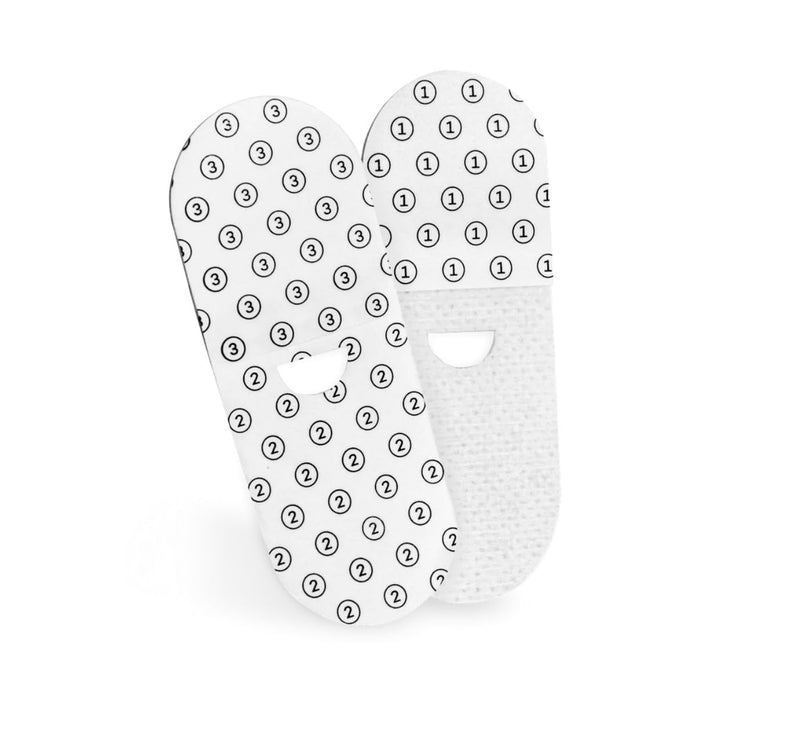[Australia] - UPGRADED Adhesive Patch Refill Pack Compatible with stoiQ and VAVA Smart Baby Thermometers - 12 Non Woven Sticker Bands |%15 more adhesion and%70 longer attachment compared to OEM patches. 1 pack (12 Patches) 