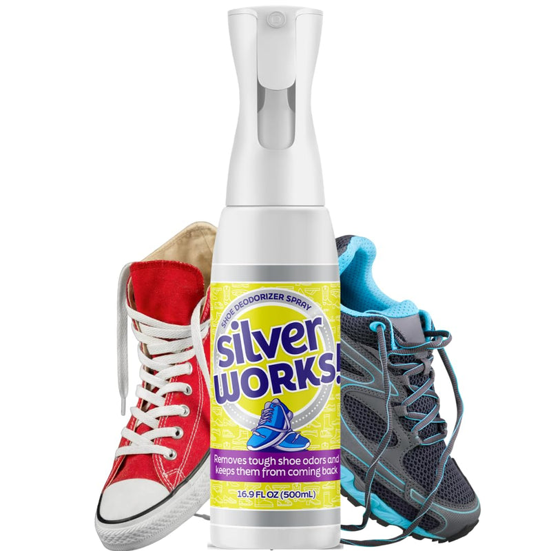 [Australia] - Shoe Deodorizer Spray For Smelly Shoes - Shoe Odor Elimination - Boot, Sneaker, Shoe Smell Eliminator - Stinky Shoes Odor Eliminator, Shoe Freshener Spray -16.9oz 16.9 Fl Oz (Pack of 1) 