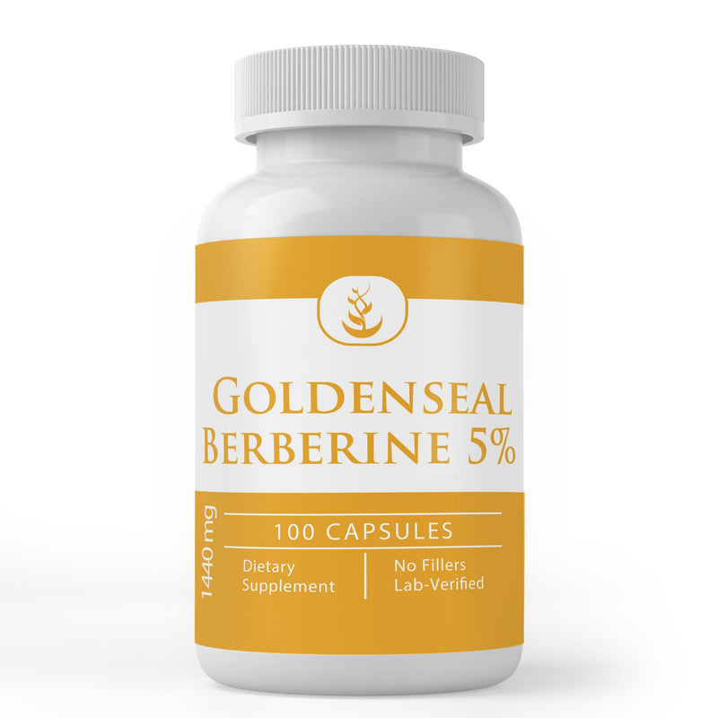 [Australia] - Pure Original Ingredients Goldenseal Berberine, Always Pure, No Additives Or Fillers, Lab Verified (100 Count) 