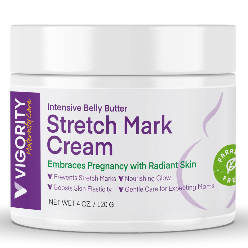 [Australia] - Stretch Mark Cream for Pregnant Women: Stretch Mark Treatment for Pregnancy - Belly Butter For Pregnant Women - Massage Lotion To Prevent And Repair Maternity Stretch Marks Scar - 4 Oz 