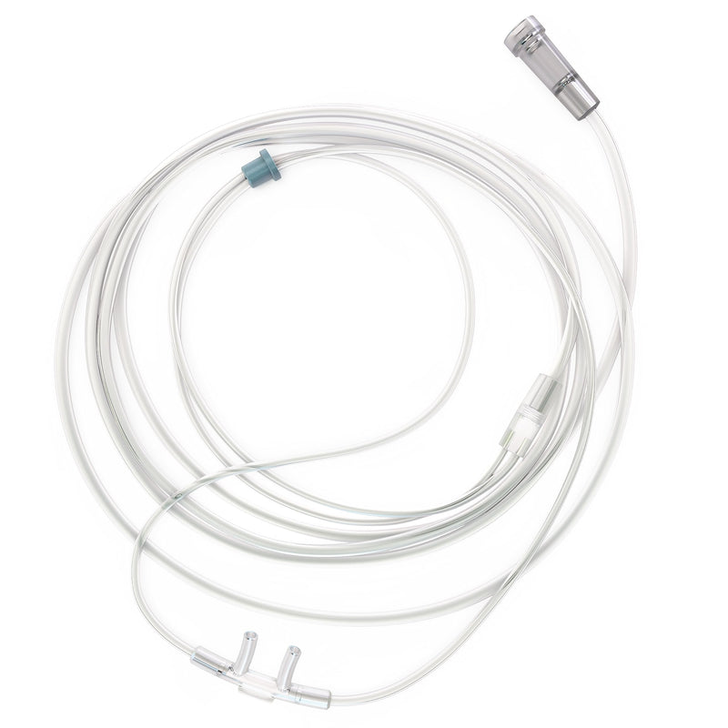 [Australia] - 7 Foot Oxygen Nasal Cannula - 5 Pack Nasal Cannulas for Oxygen - Standard kink Resistant Lightweight Oxygen Tubing Cannula Standard 5 Pack 
