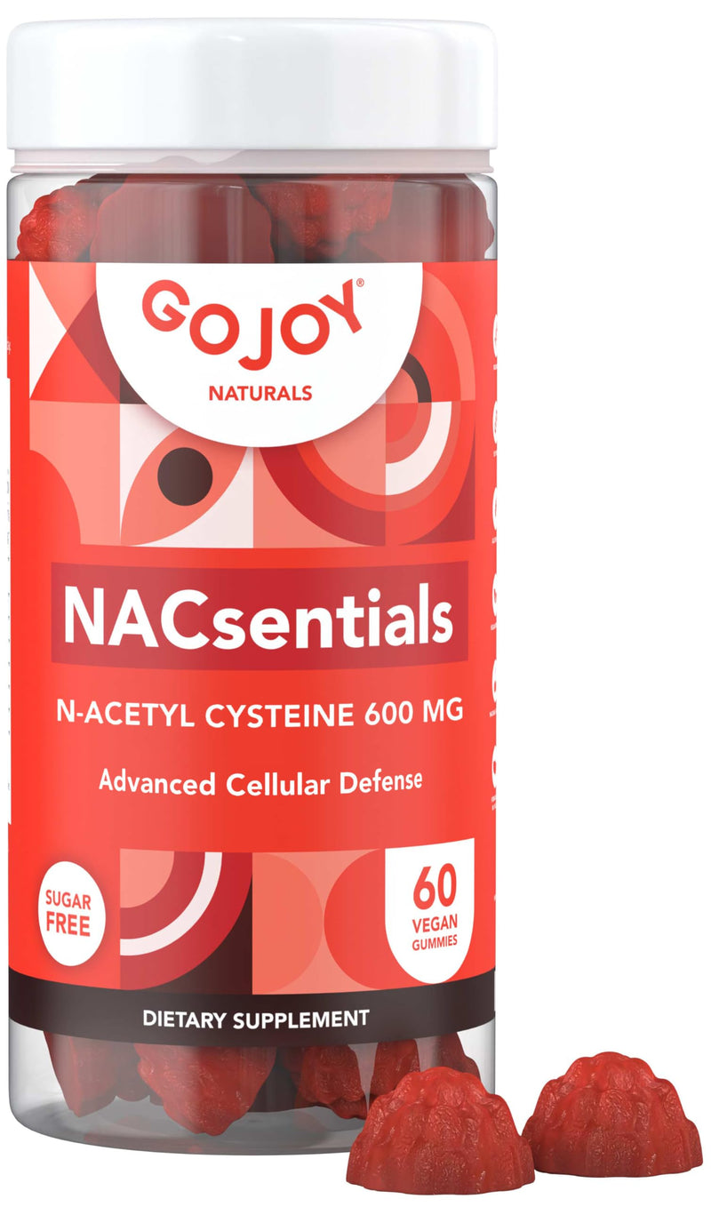 [Australia] - 7-in-1 Vegan NAC 600mg Gummies - Sugar Free N Acetyl Cysteine 600mg NAC Supplement - Powerful Antioxidant Supplement with Vitamin C, ALA, Resveratrol & More - Immune Support Gummies 