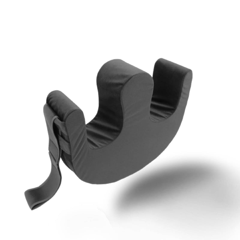 [Australia] - ZJchao Bed Patient Turning Device U Shaped Pillow Soft Flanged Cloth Multifunctional Turning Pillow Anti Bedsore Paralyzed Bed Care Products to Help The Elderly Turn (Grey) 