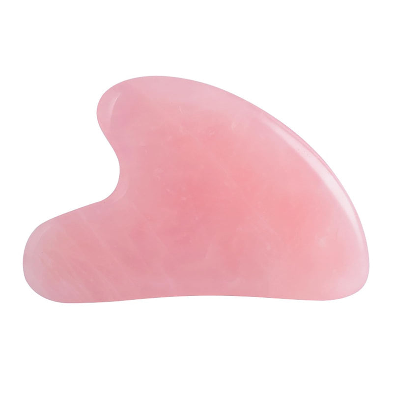 [Australia] - Gua Sha Jade Stone Gua Sha Massage Tool, Guasha Tool for Face and Body Skin Massage. Tools for SPA Acupuncture, Pink Stone for Body Face Neck and Eye, Skin Care Gift for Woman (pink) 