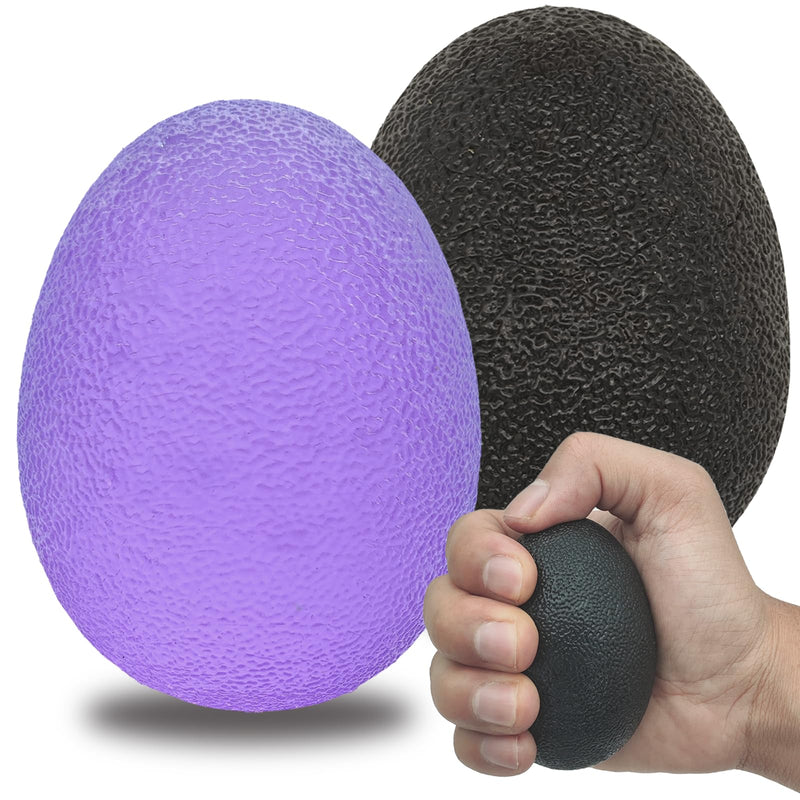 [Australia] - Stress Balls for Adults, Hand Exersicers for Strength, Squeeze Balls for Senior Hand Therapy, Set of 2 Hand Exersice Balls for Hand, Finger and Wrist Training…… Oversize 