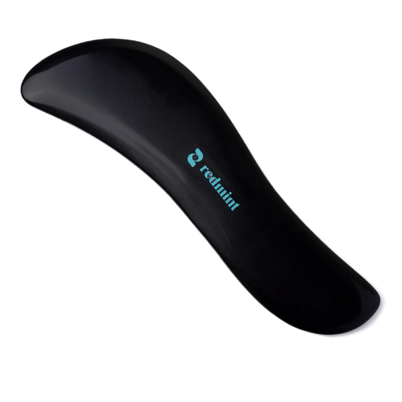 [Australia] - Redmint Black Obsidian Mega Body Gua Sha Massage Tool | Rooted in Ancient TCM Wisdom | Muscle Scraper Tool Muscle Relief Body Manual Massager for Fascia Back Neck Whole Body Massage 