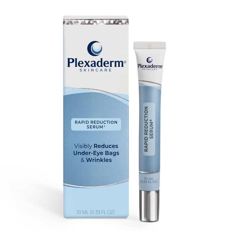 [Australia] - Plexaderm Rapid Reduction Eye Serum - Advanced Formula Anti Aging Visibly Reduces Under-Eye Bags, Wrinkles, Dark Circles, Fine Lines & Crow's Feet Instantly Instant Wrinkle Remover for Face 